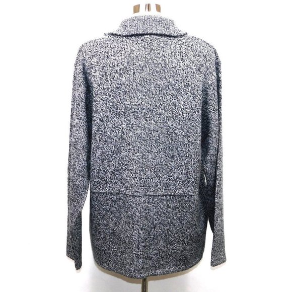 Vintage Tally HO Grey Heather Full Zip Cardigan - Picture 9 of 12